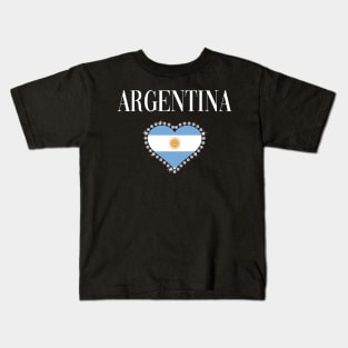 Camiseta Argentina Girl Women T-shirt Kids T-Shirt